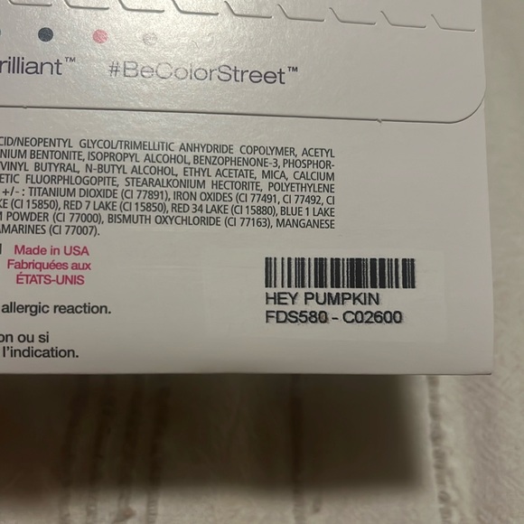 Color Street nail set hey pumpkin - Picture 2 of 2